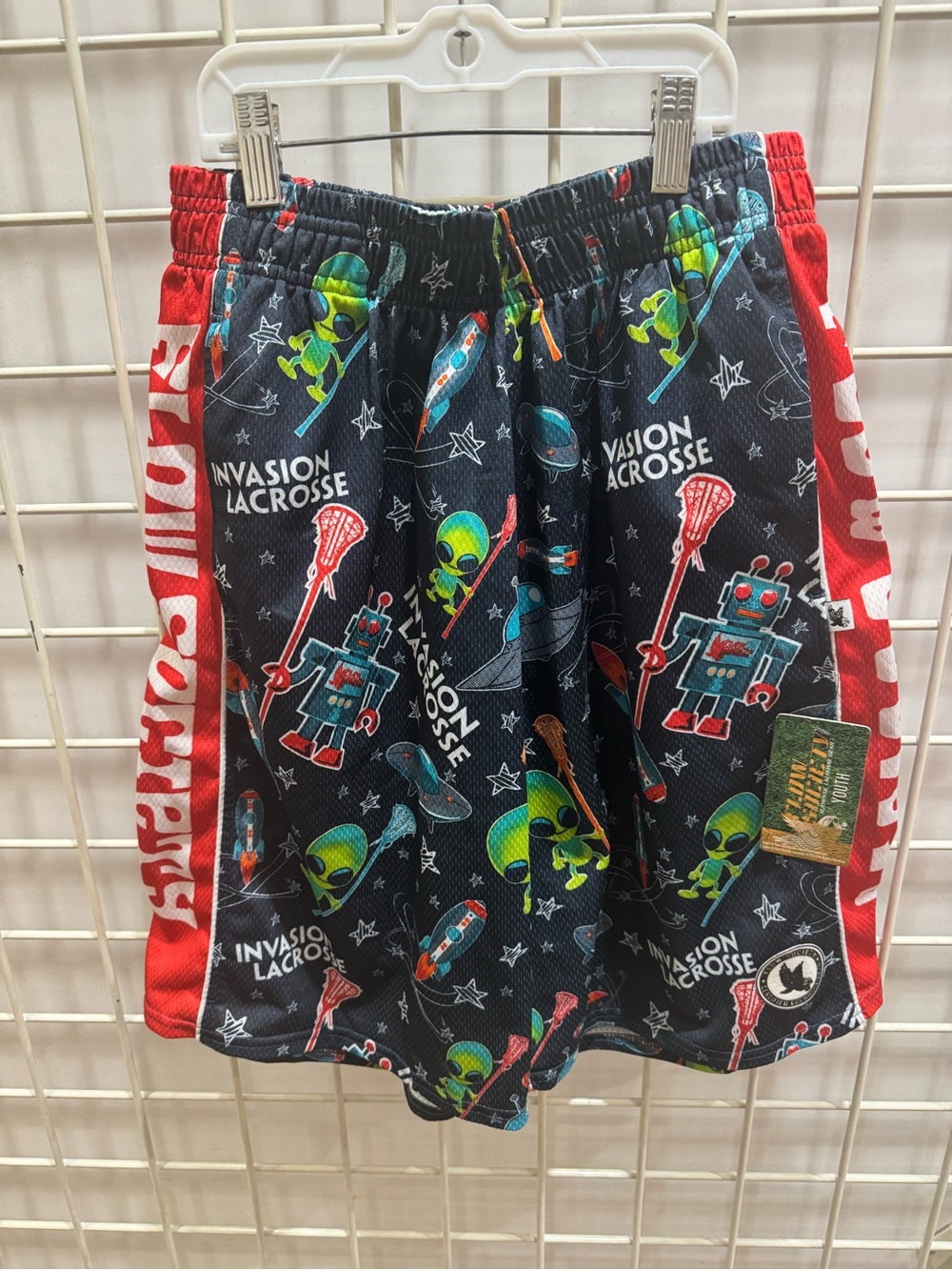 FLOW SOCIETY 'Invasion Lacrosse' Graphic Shorts